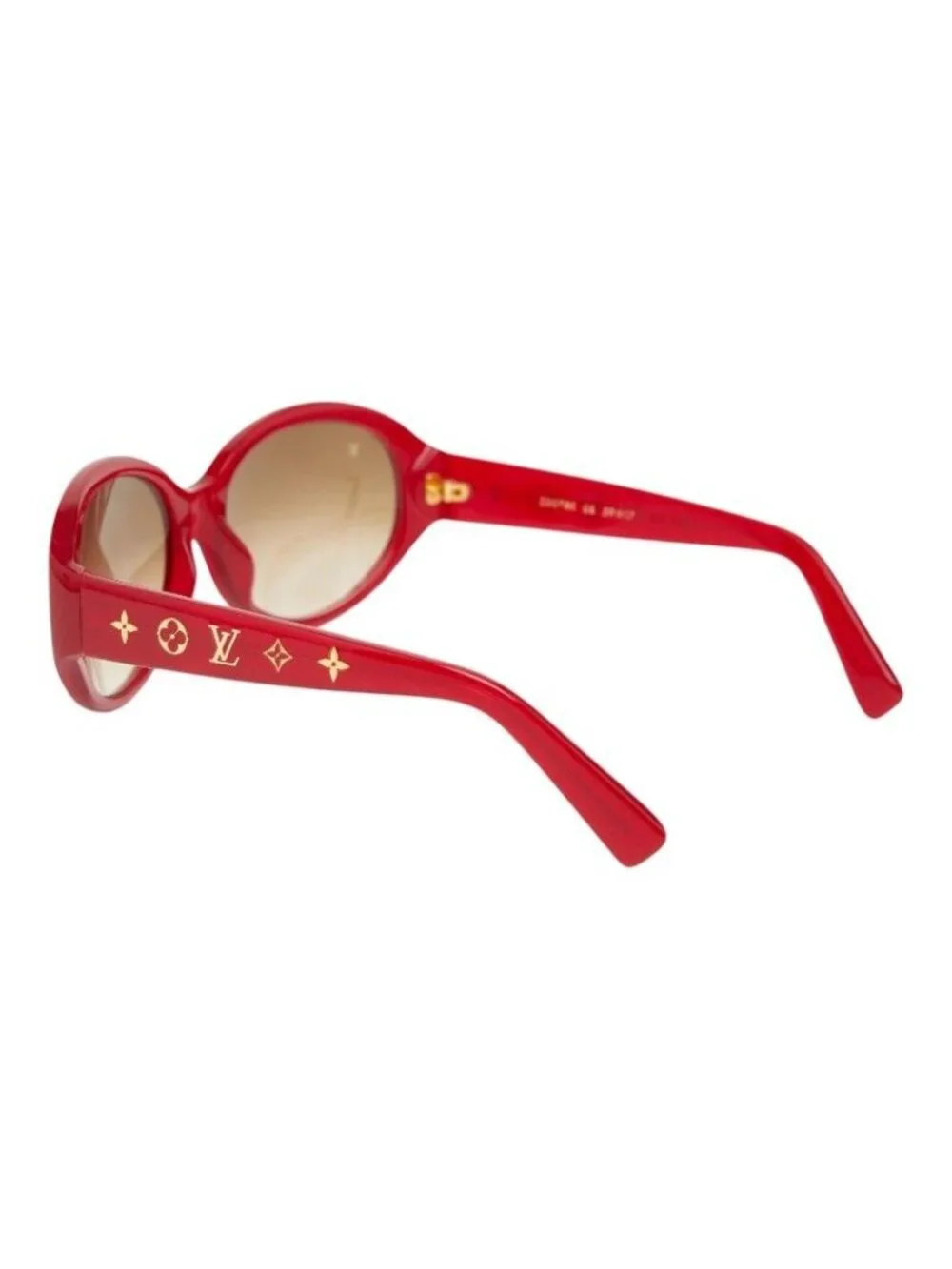 Louis Vuitton Obsession Sunglasses Red Acetate Eyewear